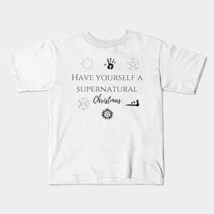 Have yourself a supernatural Christmas Kids T-Shirt